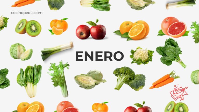 Frutas y Verduras de Enero