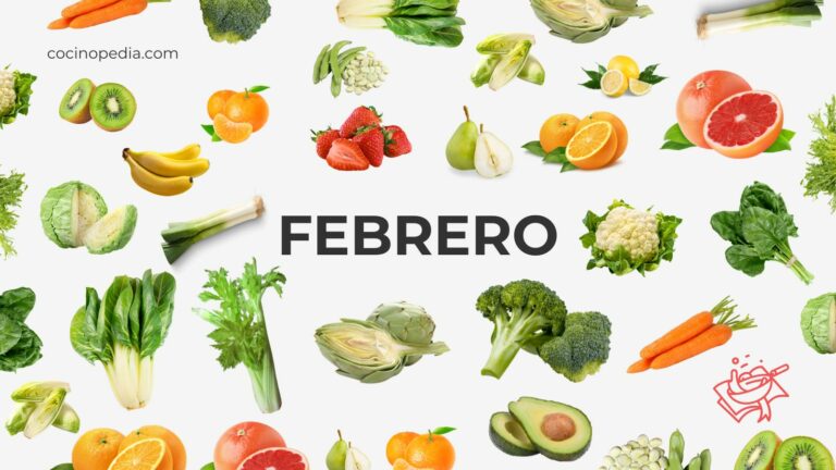 Frutas y Verduras de Febrero