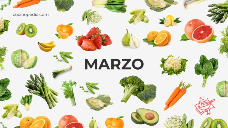 Frutas y Verduras de Marzo