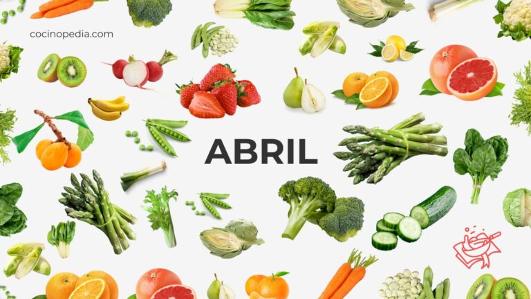 Frutas y Verduras de Abril