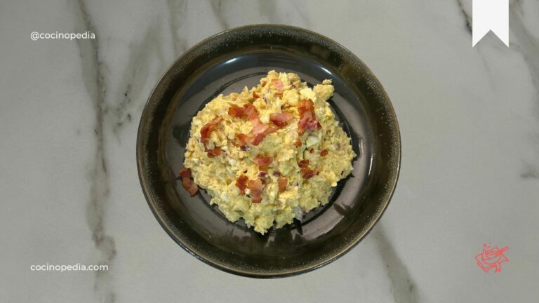Ensaladilla con Pollo y Bacon
