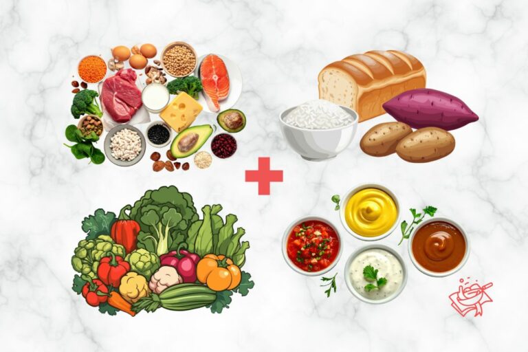 Ideas de platos por partes
