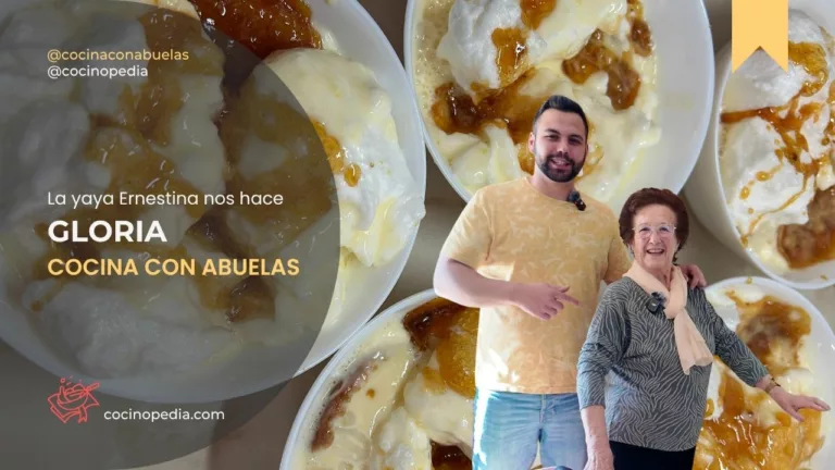 Gloria de la yaya Ernestina, un postre glorioso